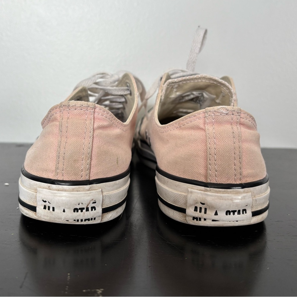 Converse All Star Chuck Taylor Low Top Canvas Shoes Mens 8 Womens 10 Pink FLAWS - Picture 4 of 15